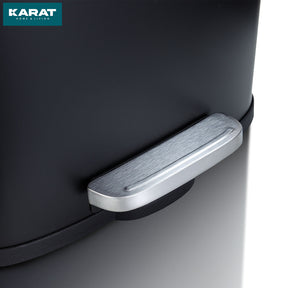 Afvalbak Dustin | edelstaal | automatisch sluiten | 30 of 50 liter