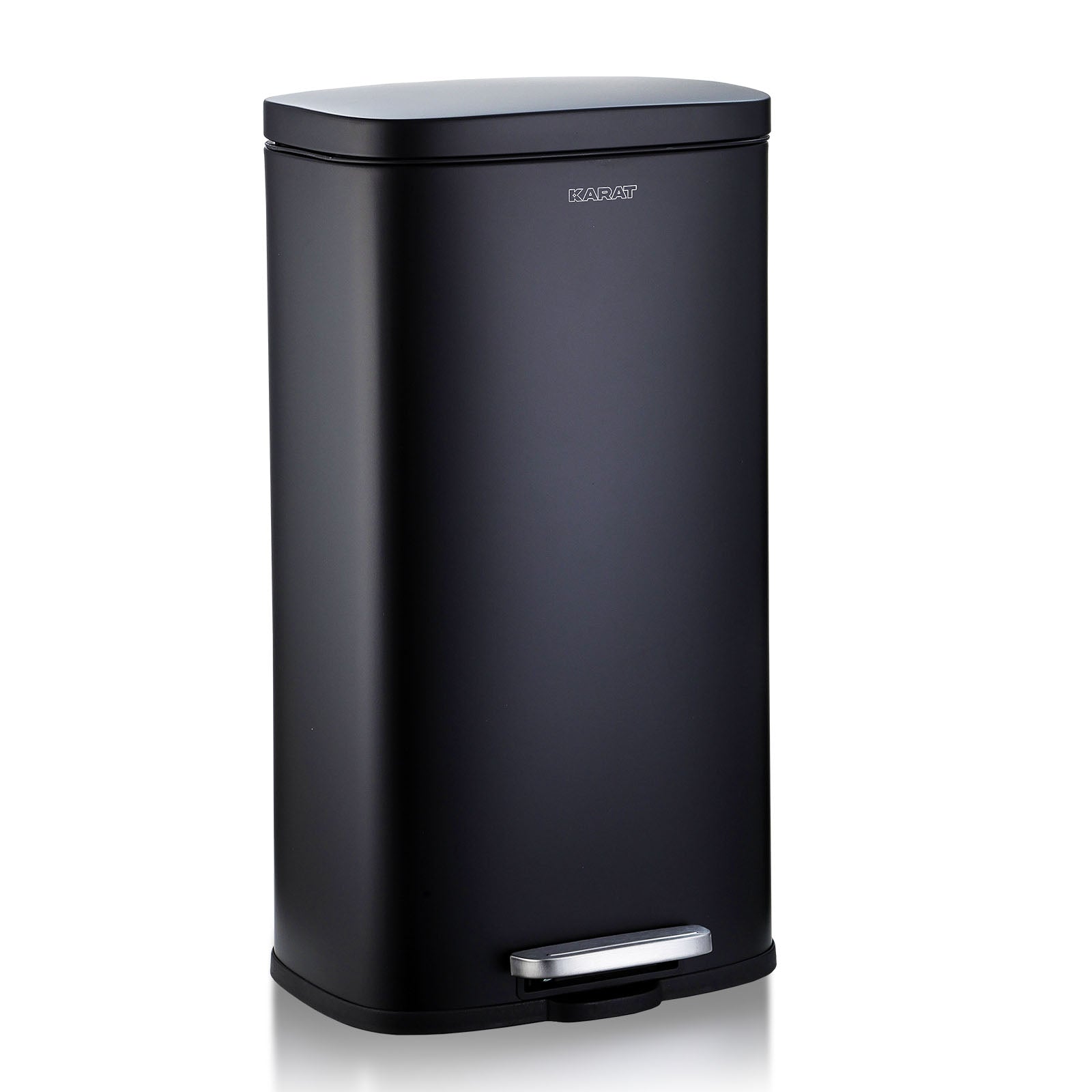 Afvalbak Dustin | edelstaal | automatisch sluiten | 30 of 50 liter