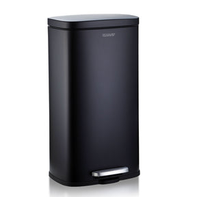 Afvalbak Dustin | edelstaal | automatisch sluiten | 30 of 50 liter
