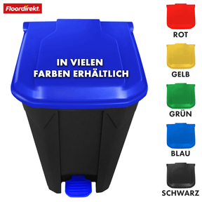 Afvalemmer | Olaf | Robuuste step-on afvalemmer | Voor huishoudelijk, kantoor & commercieel gebruik | Diverse kleuren & maten