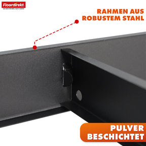 Stellingen voor zwaar gebruik | Rhino | Opbergrekken met 5 legplanken | 1050 kg draagvermogen | Innovatief insteeksysteem | In verschillende kleuren en afmetingen