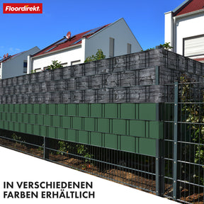 PVC vlechtband | voor staafmatten hekwerken | vele kleuren & designs