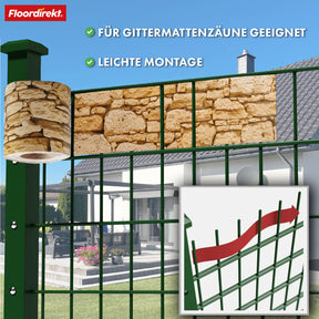 PVC vlechtband | voor staafmatten hekwerken | vele kleuren & designs