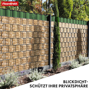 PVC vlechtband | voor staafmatten hekwerken | vele kleuren & designs