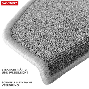 Opstapmat | London Pro | Modern ontwerp | Antislip en gemakkelijk schoon te maken | Halfrond