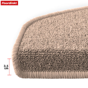 Opstapmat | London Pro | Modern ontwerp | Antislip en gemakkelijk schoon te maken | Halfrond