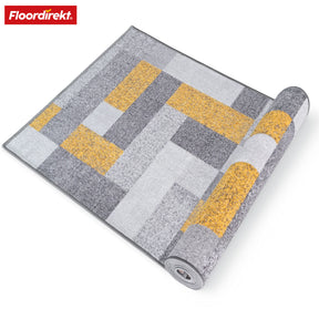 Tapijtloper op maat | New York | Antislip met gelrug | Modern design in verschillende kleuren