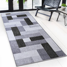 Tapijtloper op maat | New York | Antislip met gelrug | Modern design in verschillende kleuren