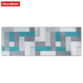 Tapijtloper op maat | New York | Antislip met gelrug | Modern design in verschillende kleuren