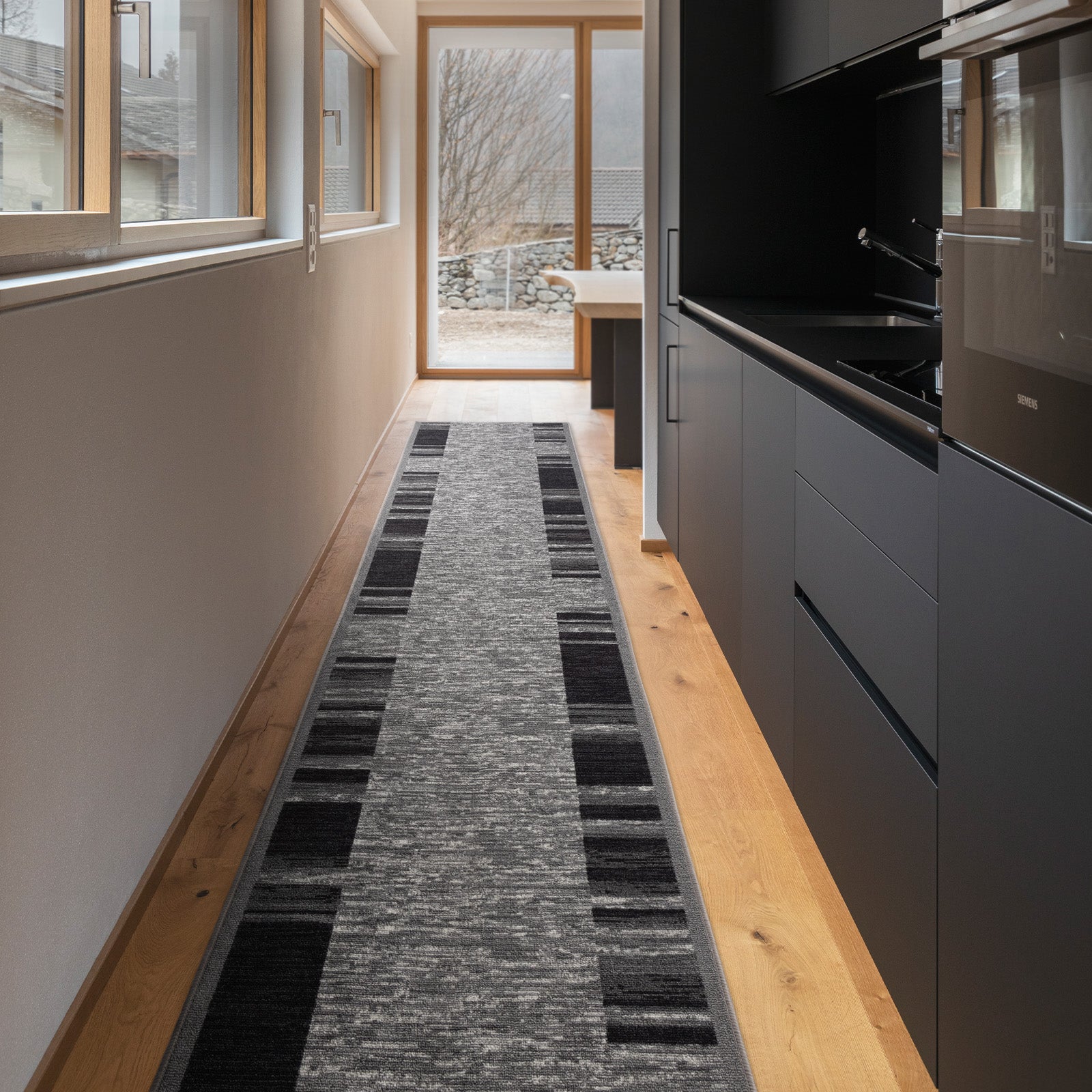Tapijt loper op maat gemaakt | Navona | Breedte: 80 cm