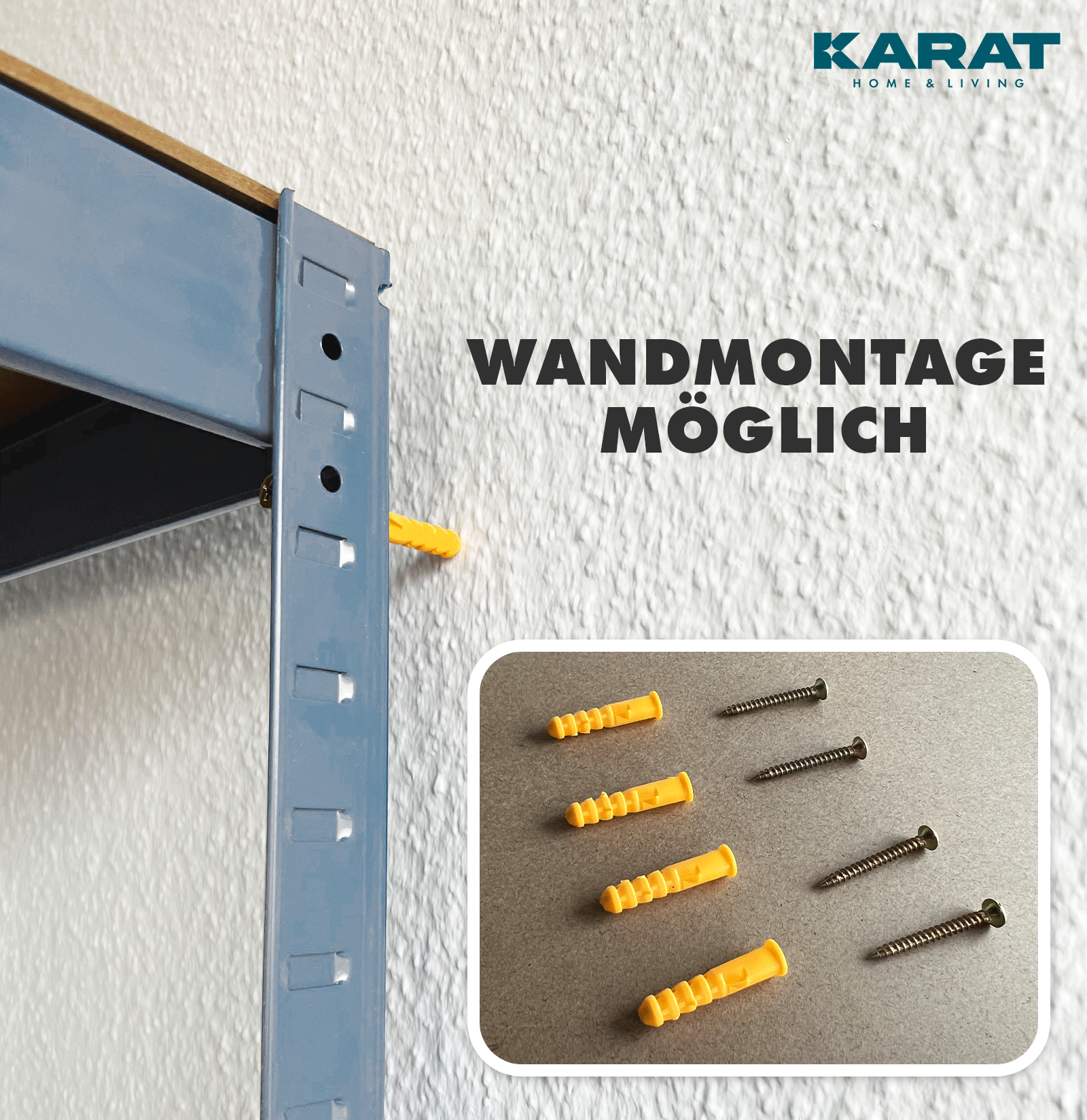 Opslagsysteem wandrek 173x78cm, gereedschapshouders, 57 stuks. Stapelboxen, opbergkast, extra sterke wandplaten, uitbreidbaar, werkplaatsrek, opslagrek, werkplaatswandrek Ste