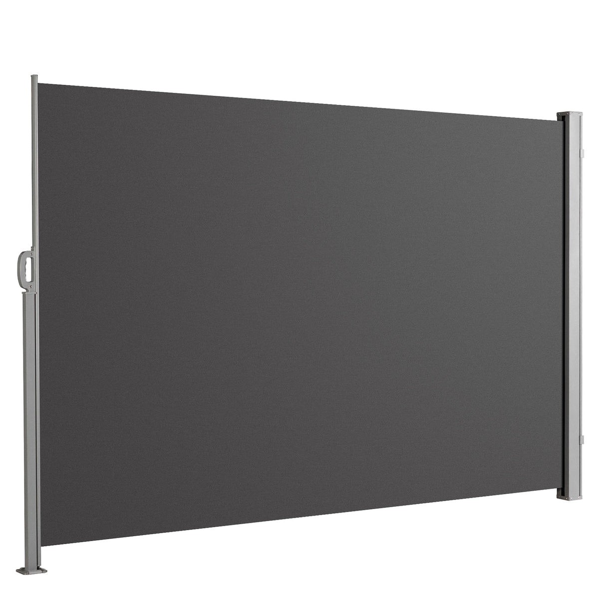 Aluminium zijmarkies | Privacy- & zonwering voor terras, balkon & tuin | UV-bescherming, verduisterend & waterafstotend | Verkrijgbaar in verschillende kleuren en maten