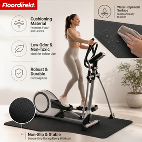 Bodembeschermingsmat | Sparta | Antislip onderlegmat voor loopband & crosstrainer