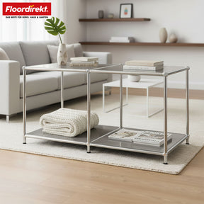 Metalen rek | Concept Epure MK-016 | Dressoir & opbergrek met open vlakken | Verkrijgbaar in verschillende kleuren