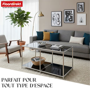 Metalen rek | Concept Epure MK-016 | Dressoir & opbergrek met open vlakken | Verkrijgbaar in verschillende kleuren