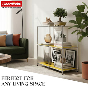 Metalen rek | Concept Epure MK-027 | Open dressoir met 3 niveaus & opbergrek | Verkrijgbaar in verschillende kleuren