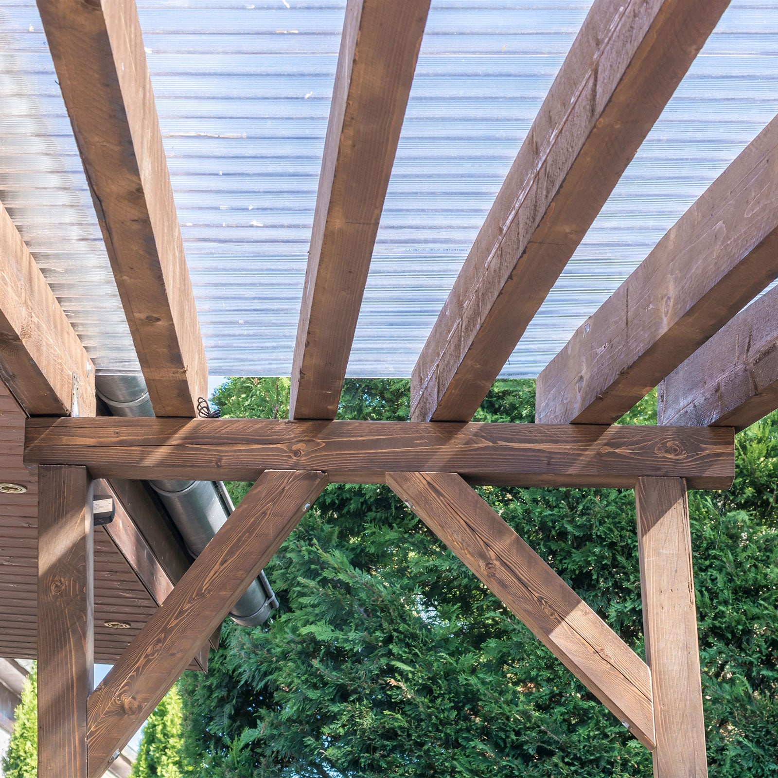 Kanaalplaat | 60,5 x 121 cm | Polycarbonaat | Voor kas & overkapping