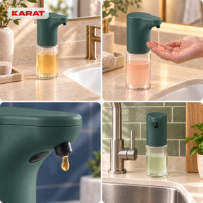Automatische dispenser voor vloeibare zeep | Elara | Contactloze sensor voor vloeibare zeep | 300 ml | 5 kleuren