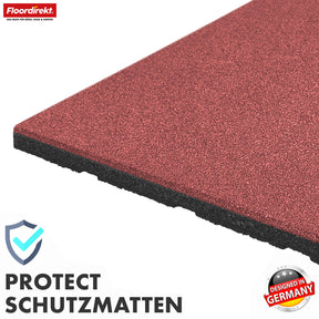 Valmat | Play Protect | Antislip, robuuste rubberen vloerbescherming | Verschillende diktes en kleuren | 50 x 50 cm