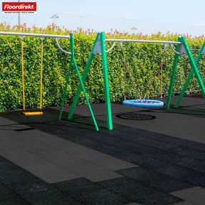 Valmat | Play Protect | Antislip, robuuste rubberen vloerbescherming | Verschillende diktes en kleuren | 50 x 50 cm