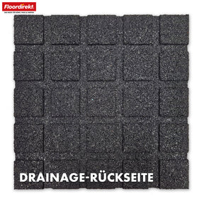 Valmat | Play Protect | Antislip, robuuste rubberen vloerbescherming | Verschillende diktes en kleuren | 50 x 50 cm
