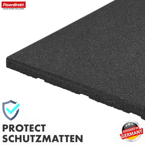 Valmat | Play Protect | Antislip, robuuste rubberen vloerbescherming | Verschillende diktes en kleuren | 50 x 50 cm