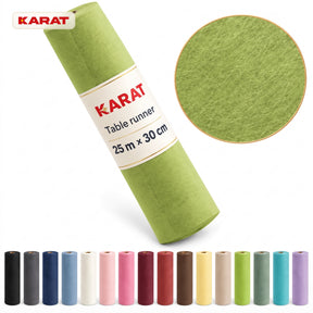 Tafelloper | Grace | Mat decoratievlies van PET-vezels | Rol van 30 cm x 25 m | 16 kleuren