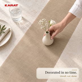 Tafelloper | Grace | Mat decoratievlies van PET-vezels | Rol van 30 cm x 25 m | 16 kleuren