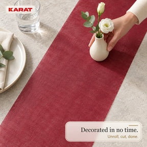 Tafelloper | Grace | Mat decoratievlies van PET-vezels | Rol van 30 cm x 25 m | 16 kleuren