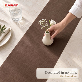 Tafelloper | Grace | Mat decoratievlies van PET-vezels | Rol van 30 cm x 25 m | 16 kleuren