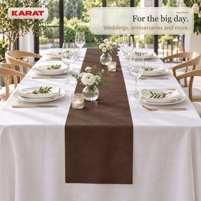 Tafelloper | Grace | Mat decoratievlies van PET-vezels | Rol van 30 cm x 25 m | 16 kleuren