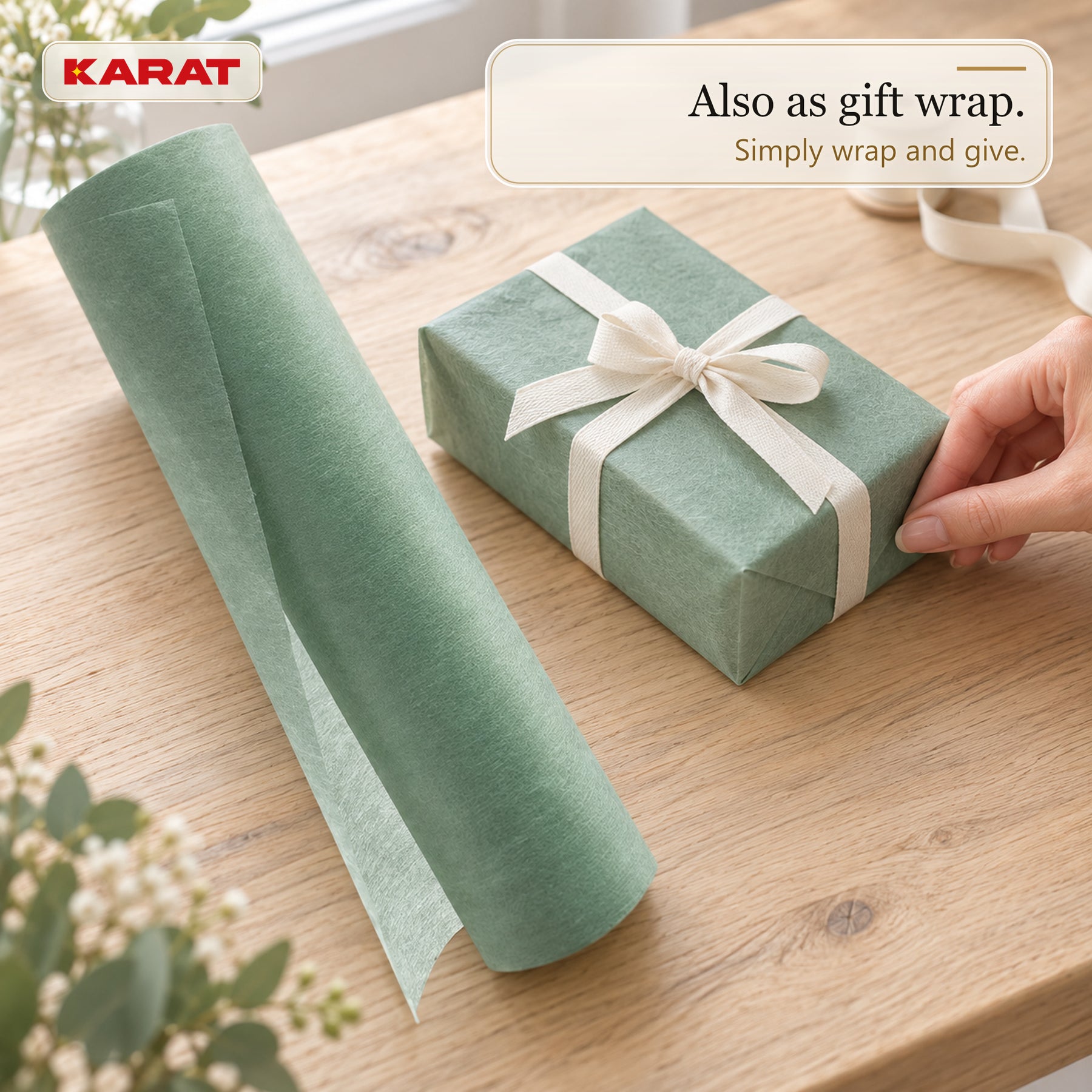 Tafelloper | Grace | Mat decoratievlies van PET-vezels | Rol van 30 cm x 25 m | 16 kleuren