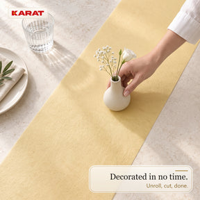 Tafelloper | Grace | Mat decoratievlies van PET-vezels | Rol van 30 cm x 25 m | 16 kleuren