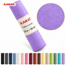 Tafelloper | Grace | Mat decoratievlies van PET-vezels | Rol van 30 cm x 25 m | 16 kleuren