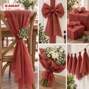 Tafelloper | Grace | Mat decoratievlies van PET-vezels | Rol van 30 cm x 25 m | 16 kleuren