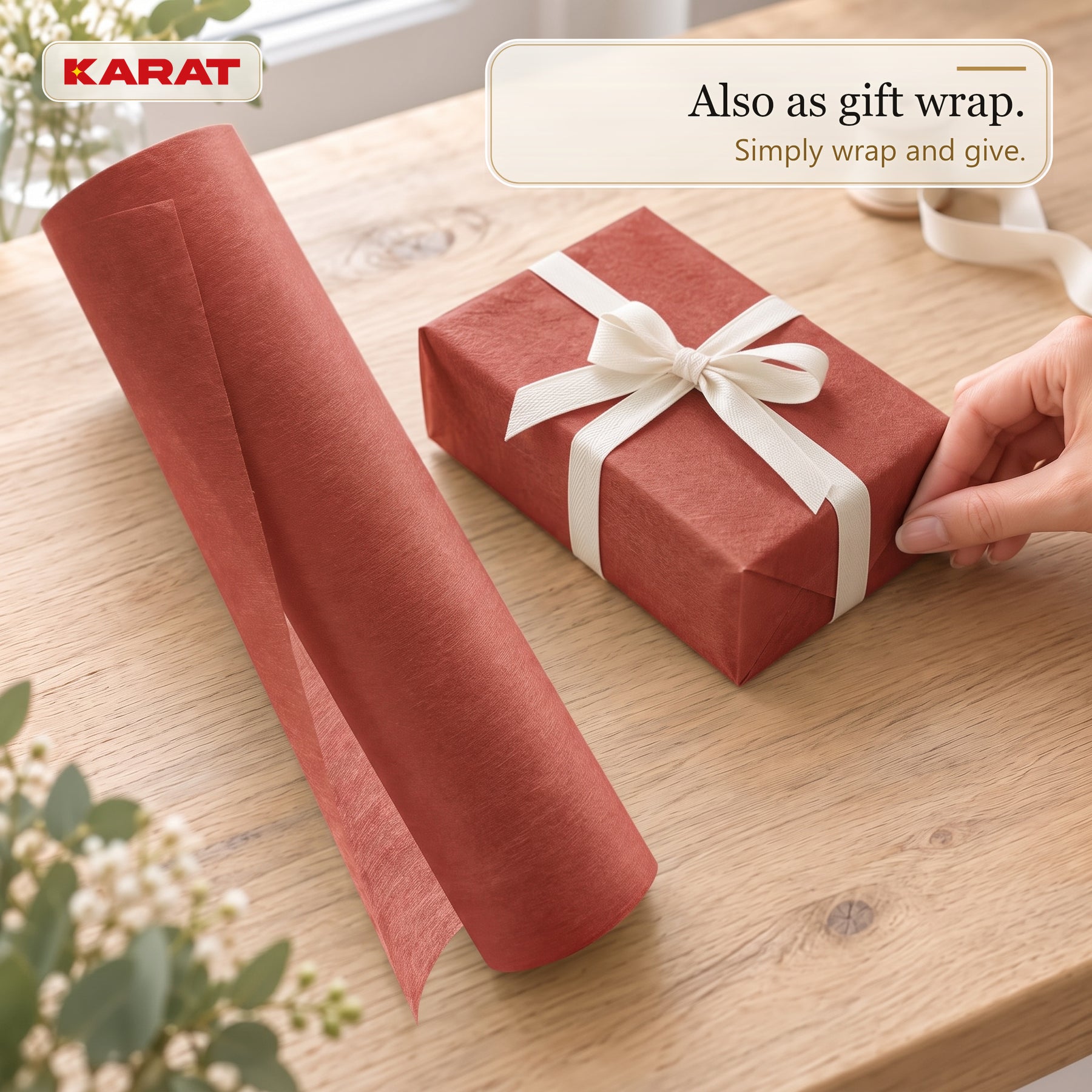 Tafelloper | Grace | Mat decoratievlies van PET-vezels | Rol van 30 cm x 25 m | 16 kleuren