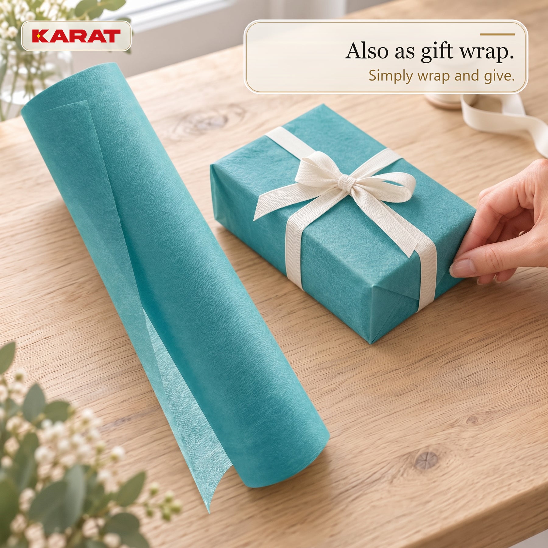 Tafelloper | Grace | Mat decoratievlies van PET-vezels | Rol van 30 cm x 25 m | 16 kleuren