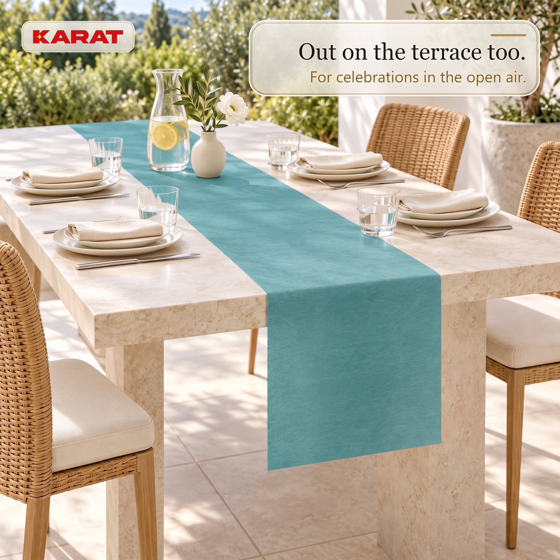 Tafelloper | Grace | Mat decoratievlies van PET-vezels | Rol van 30 cm x 25 m | 16 kleuren
