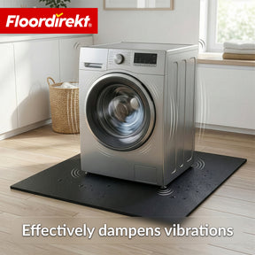 Vloerbeschermingsmat | 100 x 100 cm 10 mm | Rubbermat voor fitnessapparatuur & zware apparaten
