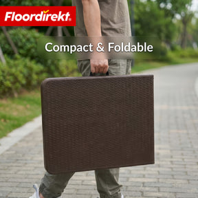 Tuintafel | Miyako | Weerbestendige klaptafel 183×75 cm | Opvouwbaar met draaggreep voor tuin, terras & evenementen