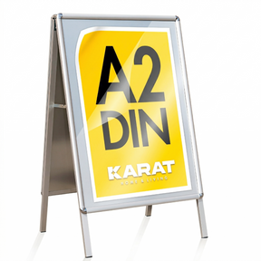 Stoepbord | DIN A1 & A2 | Dubbelzijdige reclameborden, aluminium reclamebord