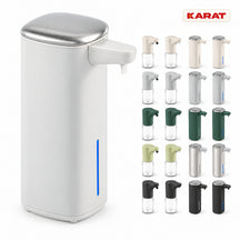 Automatische schuimzeepdispenser | Liora | Contactloze zeepdispenser met sensor, USB-C-accu & RVS | 250 ml