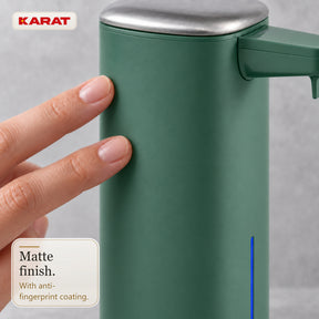 Automatische schuimzeepdispenser | Liora | Contactloze zeepdispenser met sensor, USB-C-accu & RVS | 250 ml