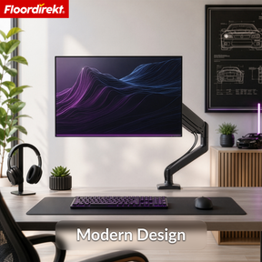 A3_Zwart - Enkelarm voor 1 monitor