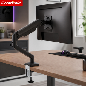 F3_Zwart - Enkelarm voor 1 monitor