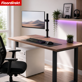 Monitorarm | Flexibel verstelbare monitorhouder met tafelklem voor 1 of 2 monitoren