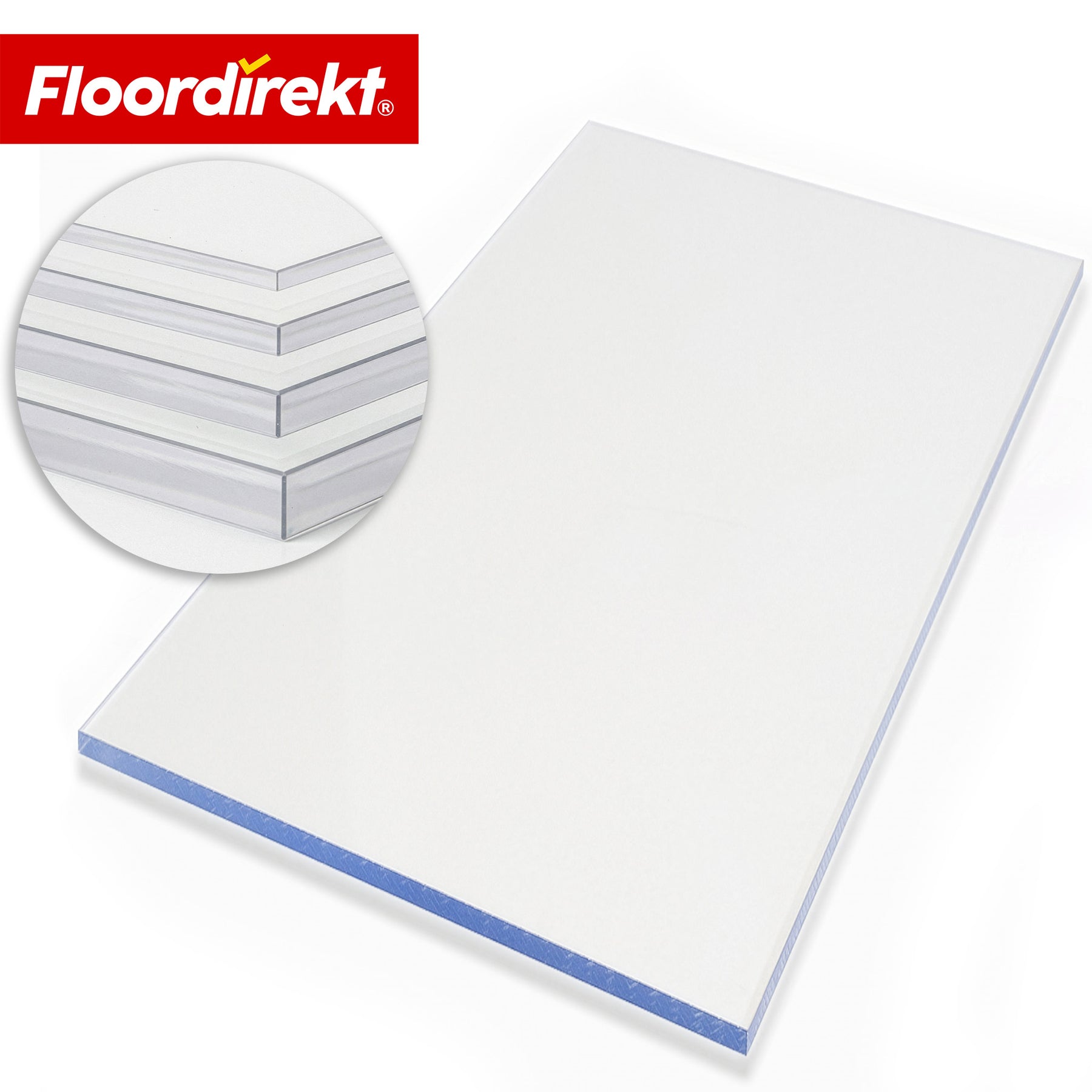 Kunststof platen | Transparant | Polystyreen platen in verschillende maten & diktes