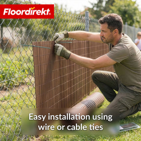 PVC privacy schutting | Weerbestendig & UV-bestendig | Balkon- & tuinafscheiding | 4 kleuren | Verschillende maten