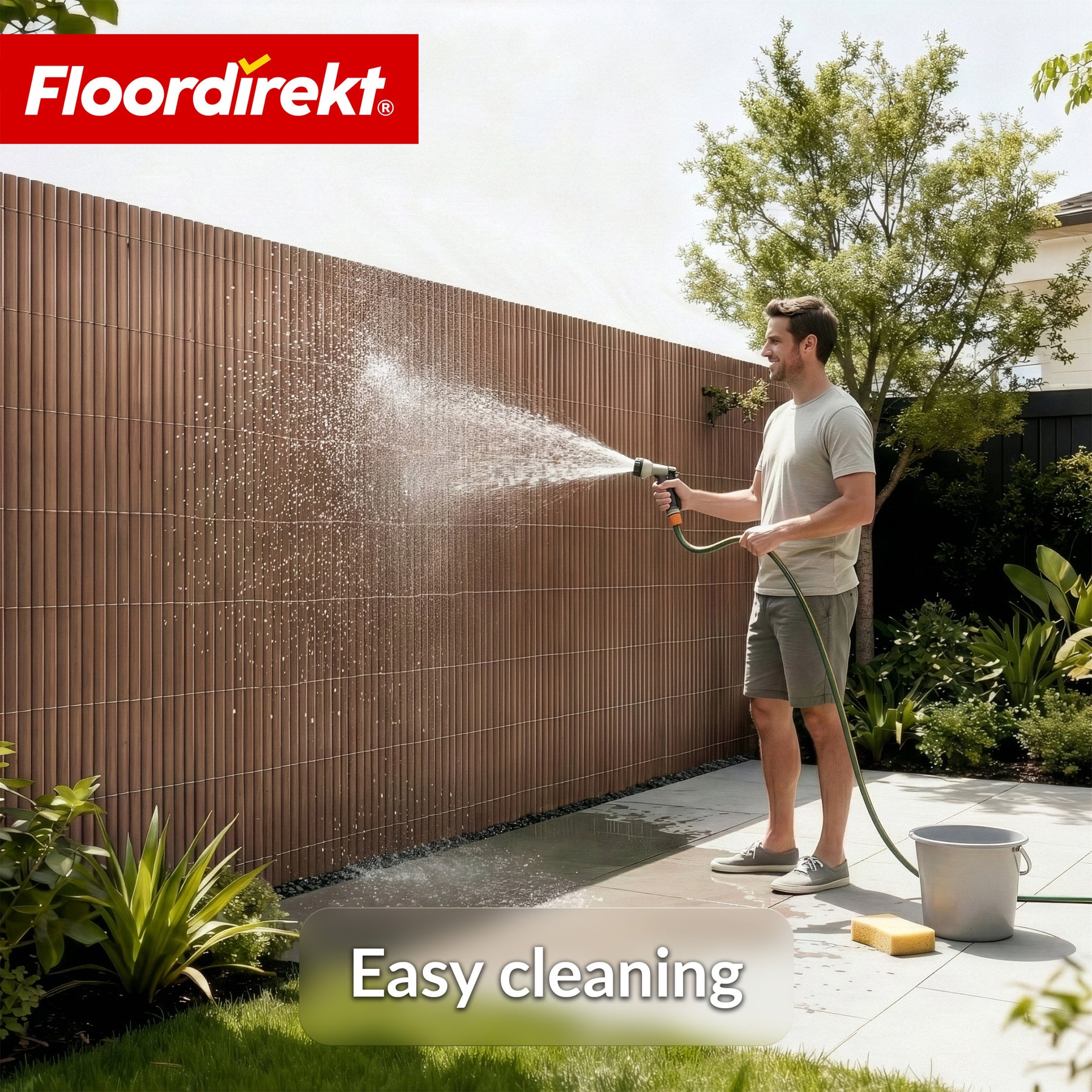 PVC privacy schutting | Weerbestendig & UV-bestendig | Balkon- & tuinafscheiding | 4 kleuren | Verschillende maten