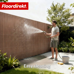 PVC privacy schutting | Weerbestendig & UV-bestendig | Balkon- & tuinafscheiding | 4 kleuren | Verschillende maten